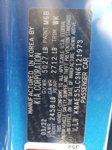 KNAE55LC3N6121973 KIA Stinger Gt2