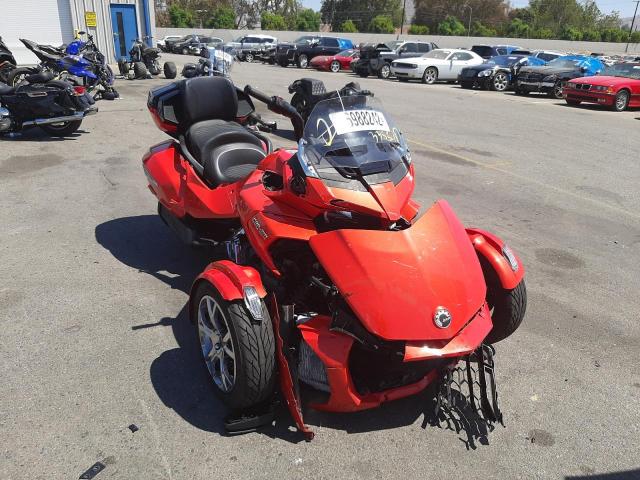 Salvage cars for sale from Copart Colton, CA: 2021 Can-Am Spyder ROA