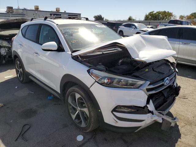Salvage cars for sale from Copart Bakersfield, CA: 2017 Hyundai Tucson Limited