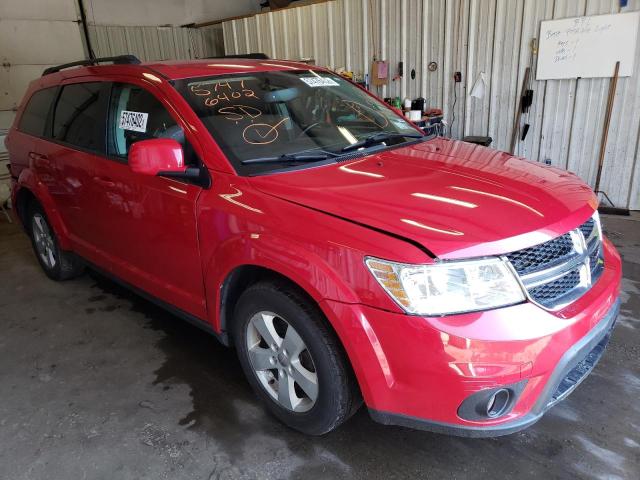 Salvage cars for sale from Copart Lyman, ME: 2012 Dodge Journey SX