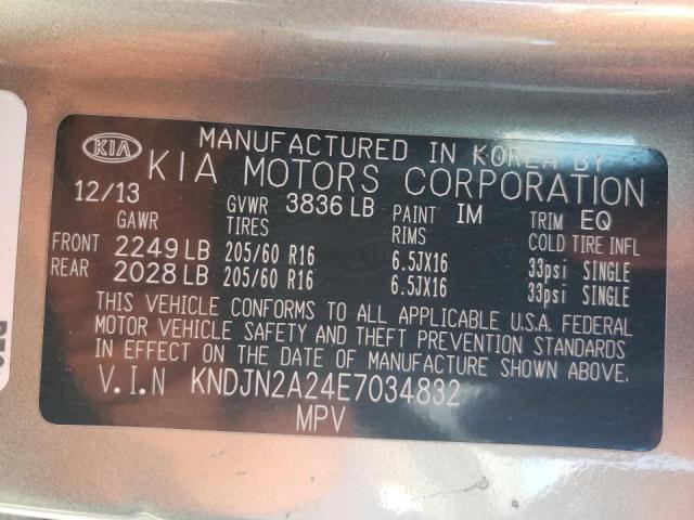 KNDJN2A24E7034832 KIA Soul