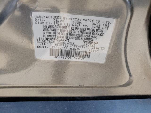 2020 NISSAN KICKS 3N1CP5BV2LL545478