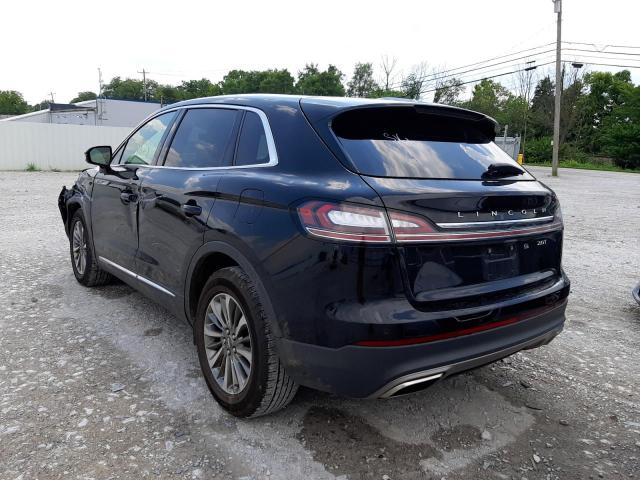 2020 LINCOLN NAUTILUS 2LMPJ6J92LBL09712