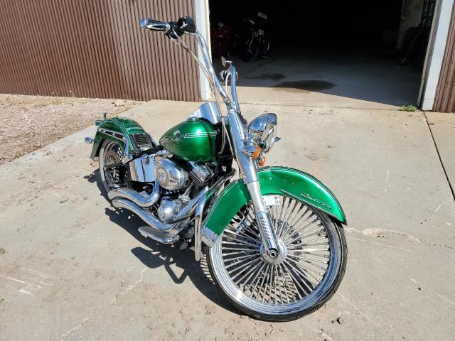 Salvage motorcycles for sale at Rapid City, SD auction: 2011 Harley-Davidson Flstn
