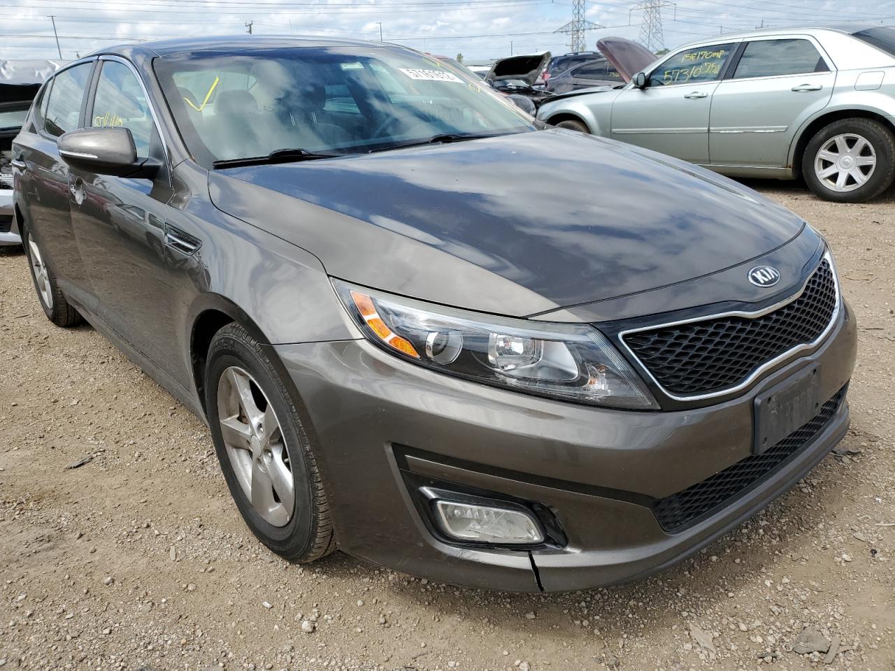 5XXGM4A71EG300075 2014 Kia Optima Lx