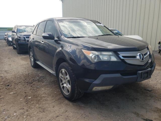 Salvage cars for sale from Copart Houston, TX: 2009 Acura MDX Techno