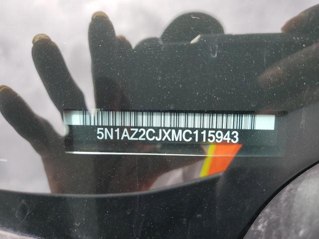 2021 NISSAN MURANO SL 5N1AZ2CJXMC115943