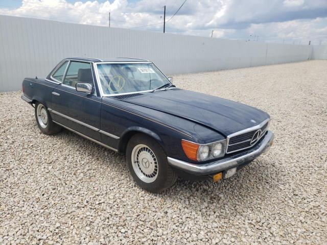 Salvage cars for sale from Copart New Braunfels, TX: 1984 Mercedes-Benz 280 SL
