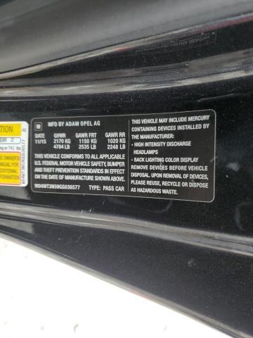 2016 BUICK CASCADA PR W04WT3N59GG036577