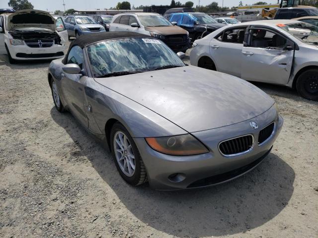 Salvage cars for sale from Copart Antelope, CA: 2003 BMW Z4 2.5
