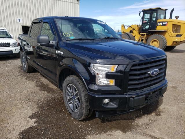 Salvage cars for sale from Copart Rocky View County, AB: 2017 Ford F150 Super