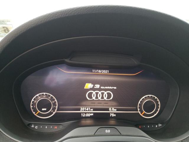 2017 AUDI S3 PREMIUM WAUB1GFF4H1014027