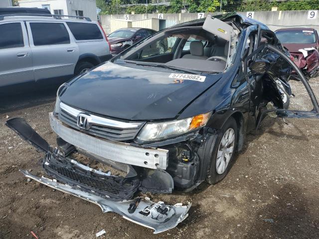 2012 Honda Civic Lx VIN: 2HGFB2F50CH609934 Lot: 57743082