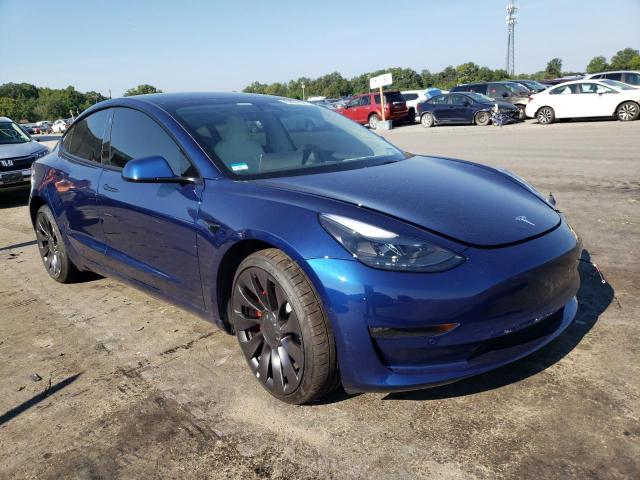 Salvage cars for sale from Copart Fredericksburg, VA: 2022 Tesla Model 3