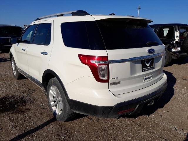 VIN: 1FMHK8D8XCGA41139 Auction: COPART Lot: 57740092 Location: NE - LINCOLN 1FMHK8D8XCGA41139 FORD EXPLORER 2012 WHITE Photo 3