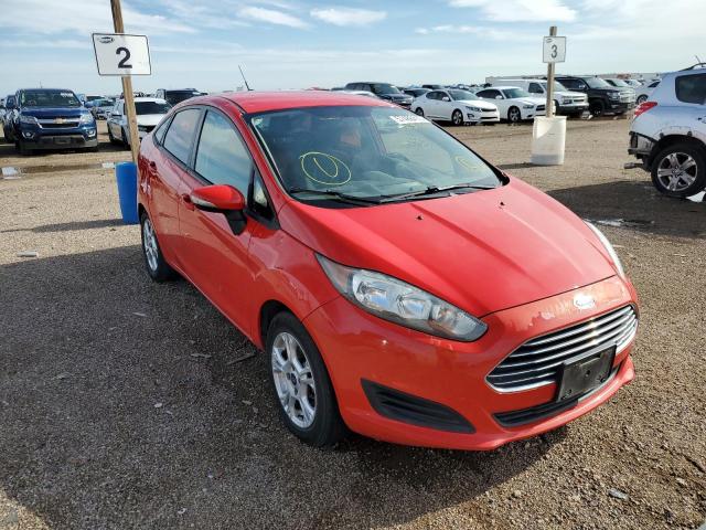 Salvage cars for sale from Copart Amarillo, TX: 2014 Ford Fiesta SE