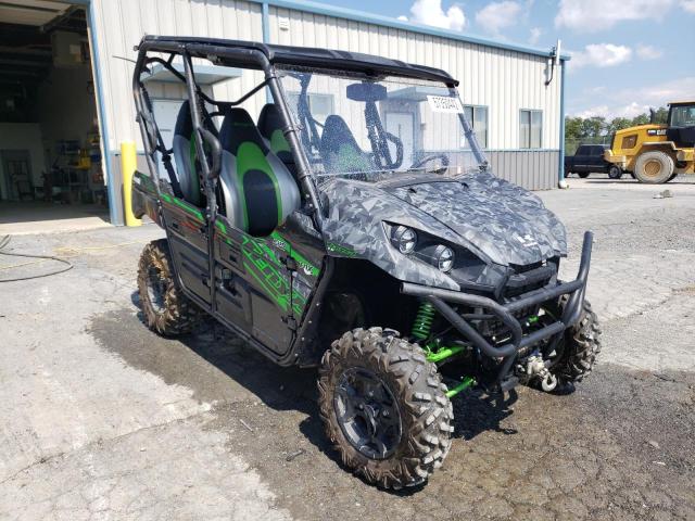 Salvage cars for sale from Copart Chambersburg, PA: 2021 Kawasaki KRT800 C