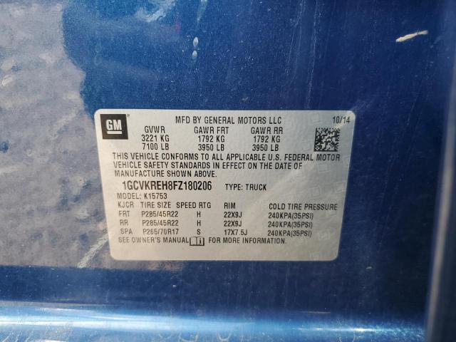 2015 CHEVROLET SILVER1500 1GCVKREH8FZ180206