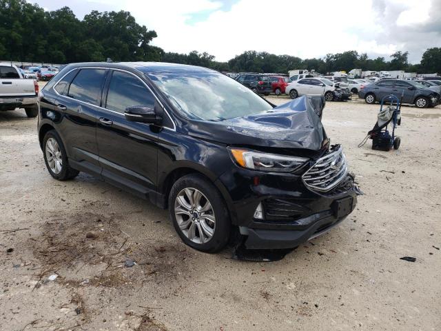 Salvage cars for sale from Copart Ocala, FL: 2020 Ford Edge Titanium