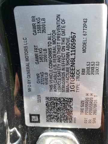 2020 GMC CANYON DEN 1GTG6EEN6L1165967