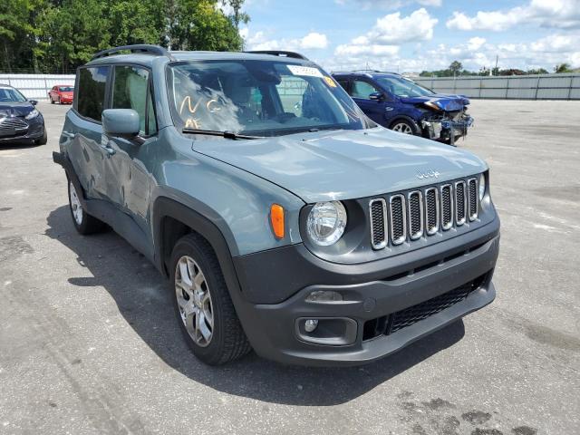 Vehiculos salvage en venta de Copart Dunn, NC: 2018 Jeep Renegade L