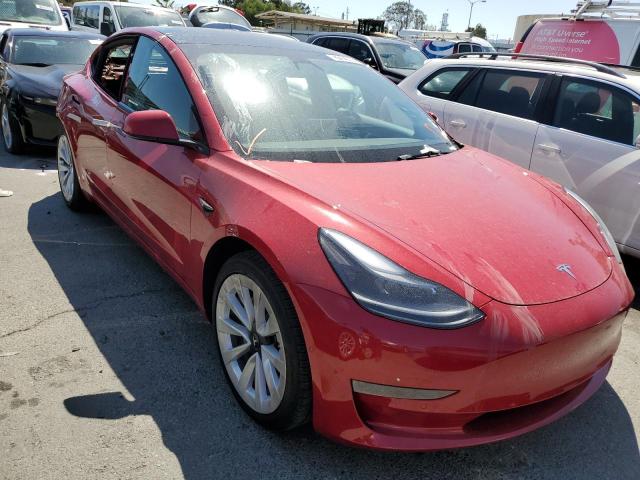 2022 Tesla Model 3  (VIN: 5YJ3E1EA1NF144140)