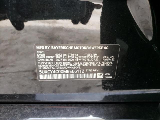 2021 BMW X6 SDRIVE 5UXCY4C0XM9E66112