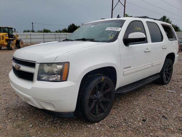 VIN: 1GNSKBE04BR212378 Auction: COPART Lot: 57543292 Location: OK - OKLAHOMA CITY 1GNSKBE04BR212378 CHEVROLET TAHOE 2011 WHITE Photo 2