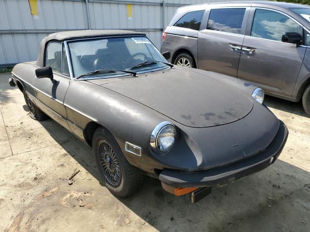 Salvage cars for sale from Copart Windsor, NJ: 1978 Alfa Romeo Spider