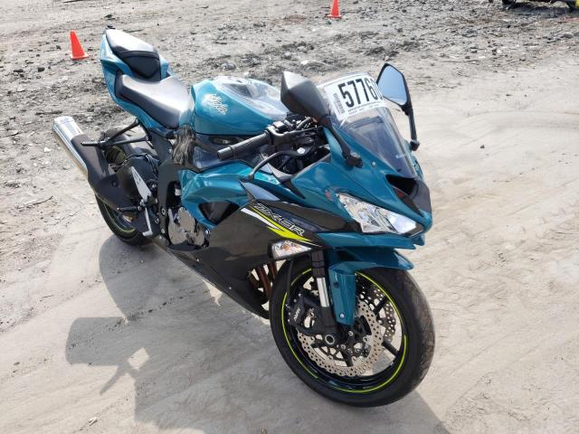 Salvage cars for sale from Copart Duryea, PA: 2021 Kawasaki ZX636 K