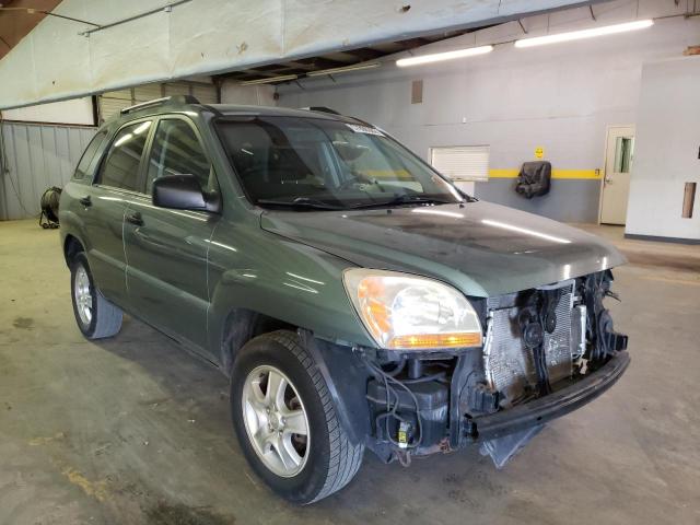 Salvage cars for sale from Copart Mocksville, NC: 2007 KIA Sportage L
