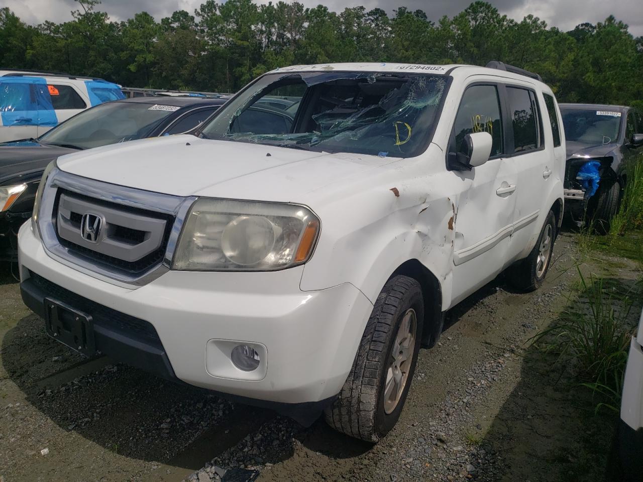 5FNYF4H54BB050011 2011 Honda Pilot Exl