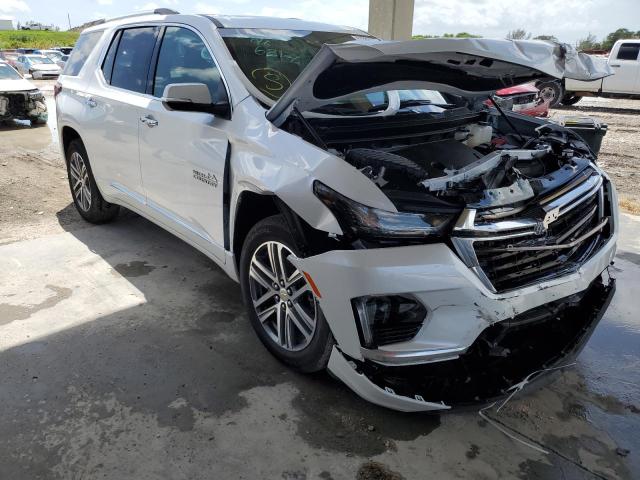 Chevrolet salvage cars for sale: 2022 Chevrolet Traverse H