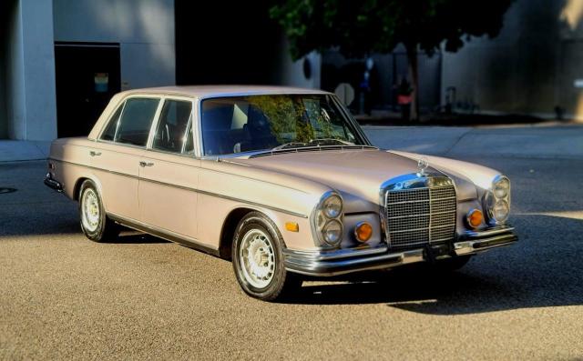Salvage cars for sale from Copart Adelanto, CA: 1972 Mercedes-Benz 280 SEL