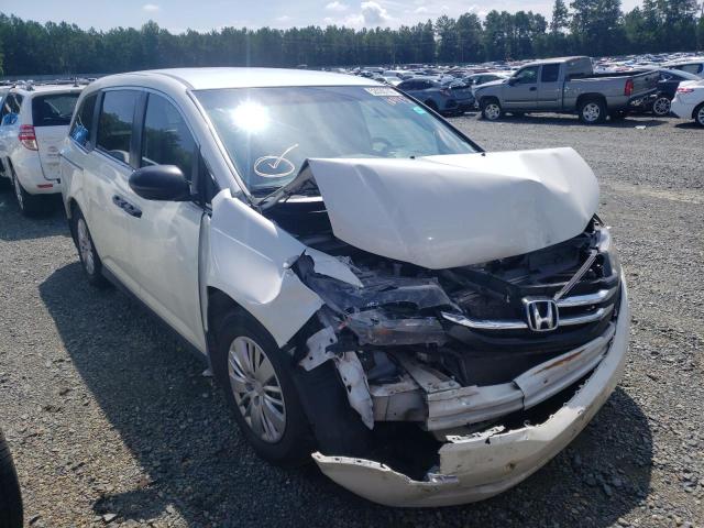 Salvage cars for sale from Copart Shreveport, LA: 2016 Honda Odyssey LX