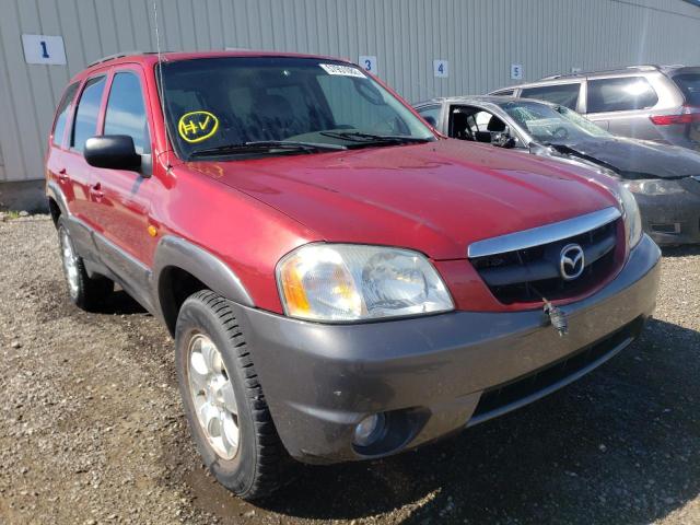 Salvage cars for sale from Copart Rocky View County, AB: 2003 Mazda Tribute ES