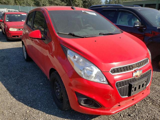 Salvage cars for sale from Copart Graham, WA: 2014 Chevrolet Spark LS
