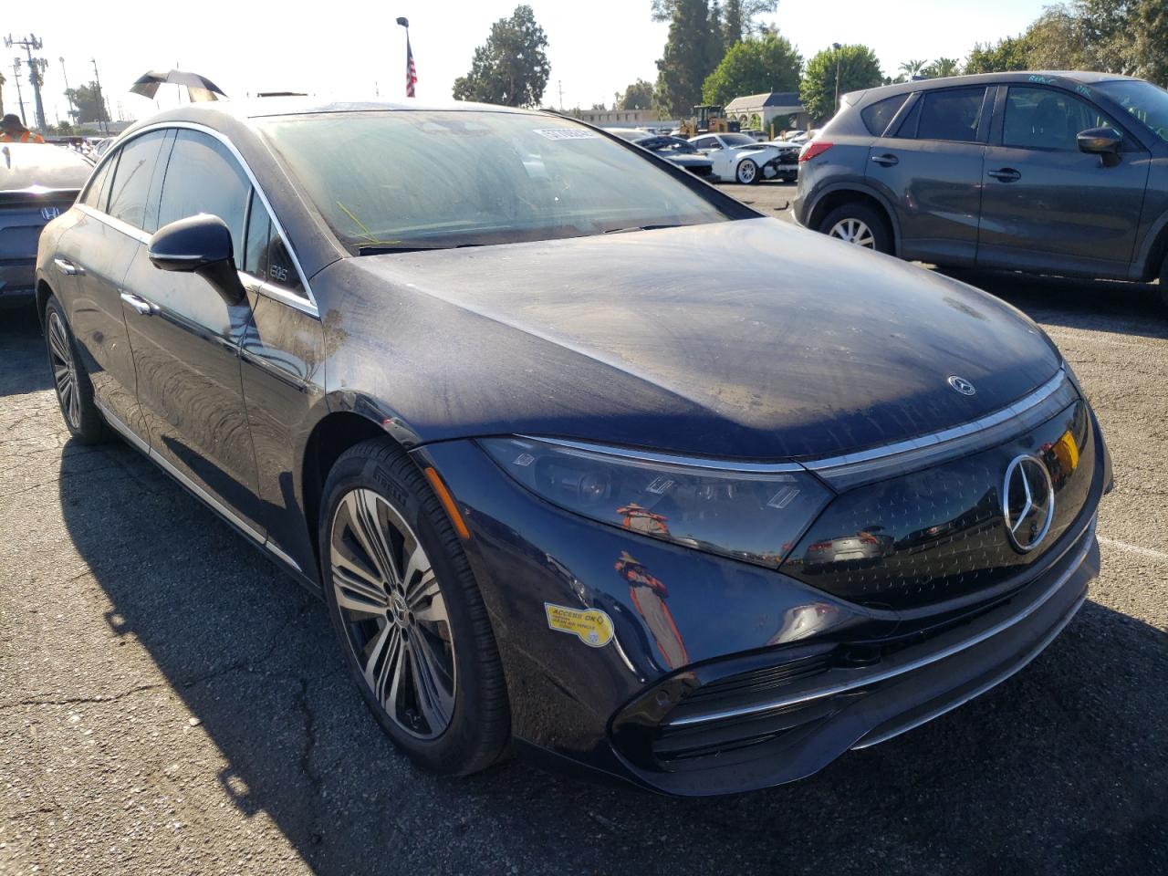 2022 Mercedes-Benz Eqs 450+ VIN: W1KCG2DB6NA001001 Lot: 57709242