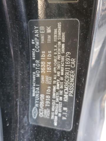 KMHCM36C99U116979 Hyundai ACCENT GS
