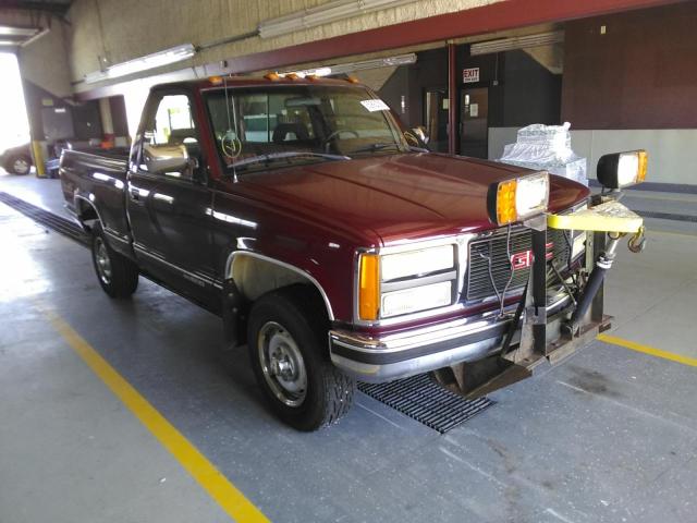Salvage cars for sale from Copart Dyer, IN: 1993 GMC Sierra K15