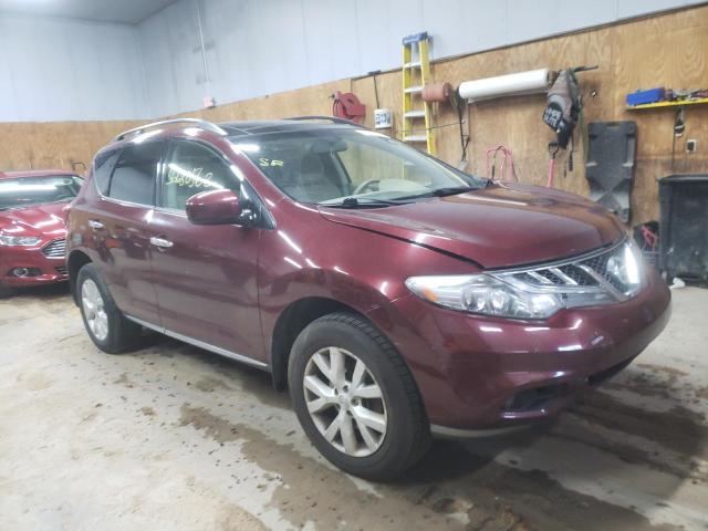Salvage cars for sale from Copart Kincheloe, MI: 2012 Nissan Murano S