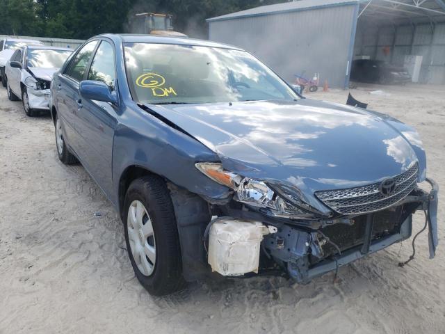 Salvage cars for sale from Copart Midway, FL: 2002 Toyota Camry LE