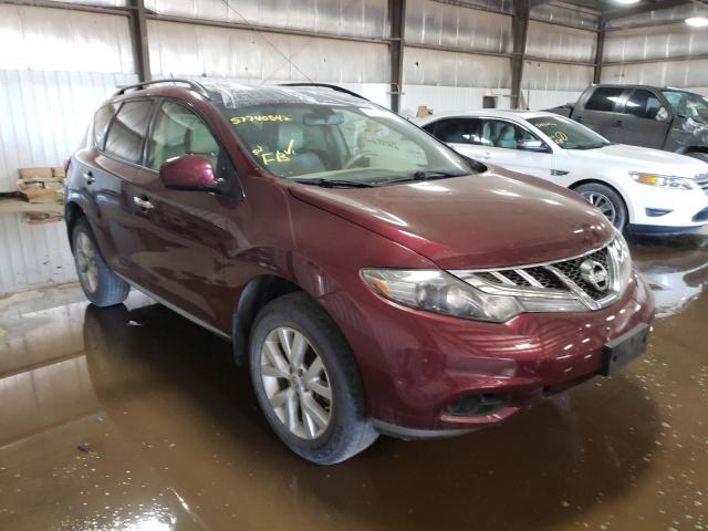 Salvage cars for sale from Copart Des Moines, IA: 2012 Nissan Murano S