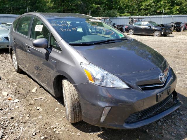 Salvage cars for sale from Copart Lyman, ME: 2014 Toyota Prius V