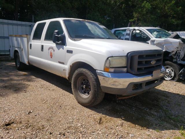 Salvage trucks for sale at Charles City, VA auction: 2004 Ford F350 SRW S