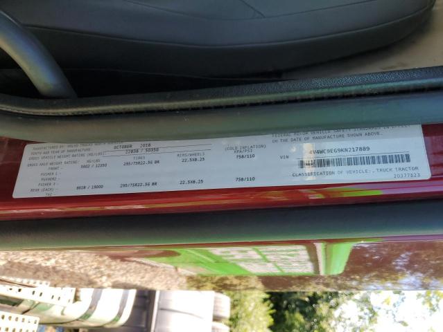 2019 VOLVO VNR 4V4WC9EG9KN217889