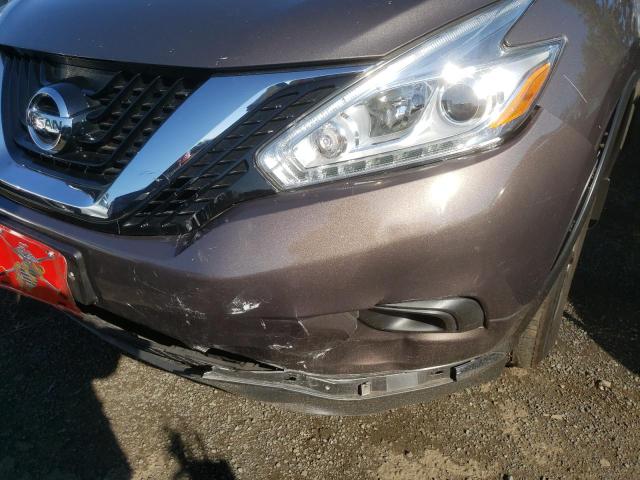 2017 NISSAN MURANO S/S 5N1AZ2MH7HN101553