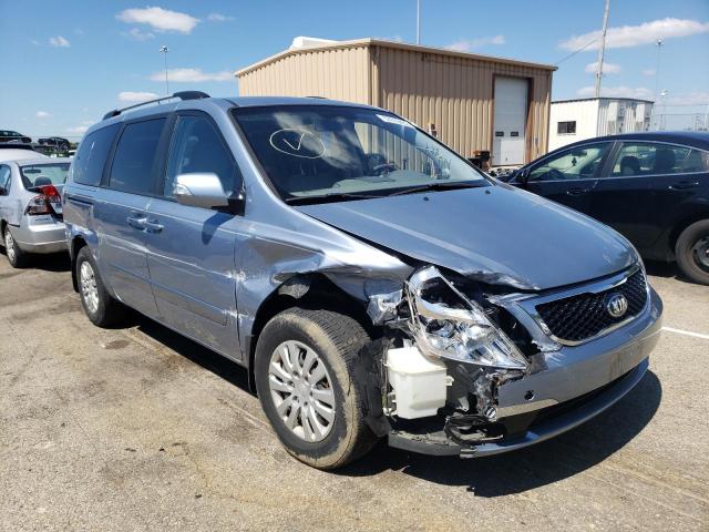Salvage cars for sale from Copart Moraine, OH: 2014 KIA Sedona LX