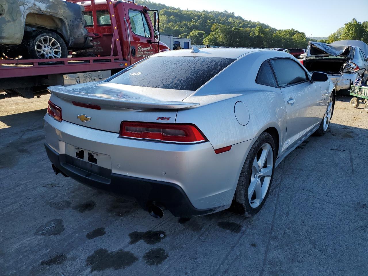 2015 Chevrolet Camaro Lt VIN: 2G1FD1E32F9307670 Lot: 57844972