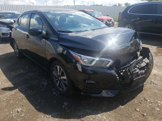 Salvage cars for sale from Copart Glassboro, NJ: 2021 Nissan Versa SV